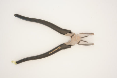 9" High Leverage Lineman's Pliers With Crimping