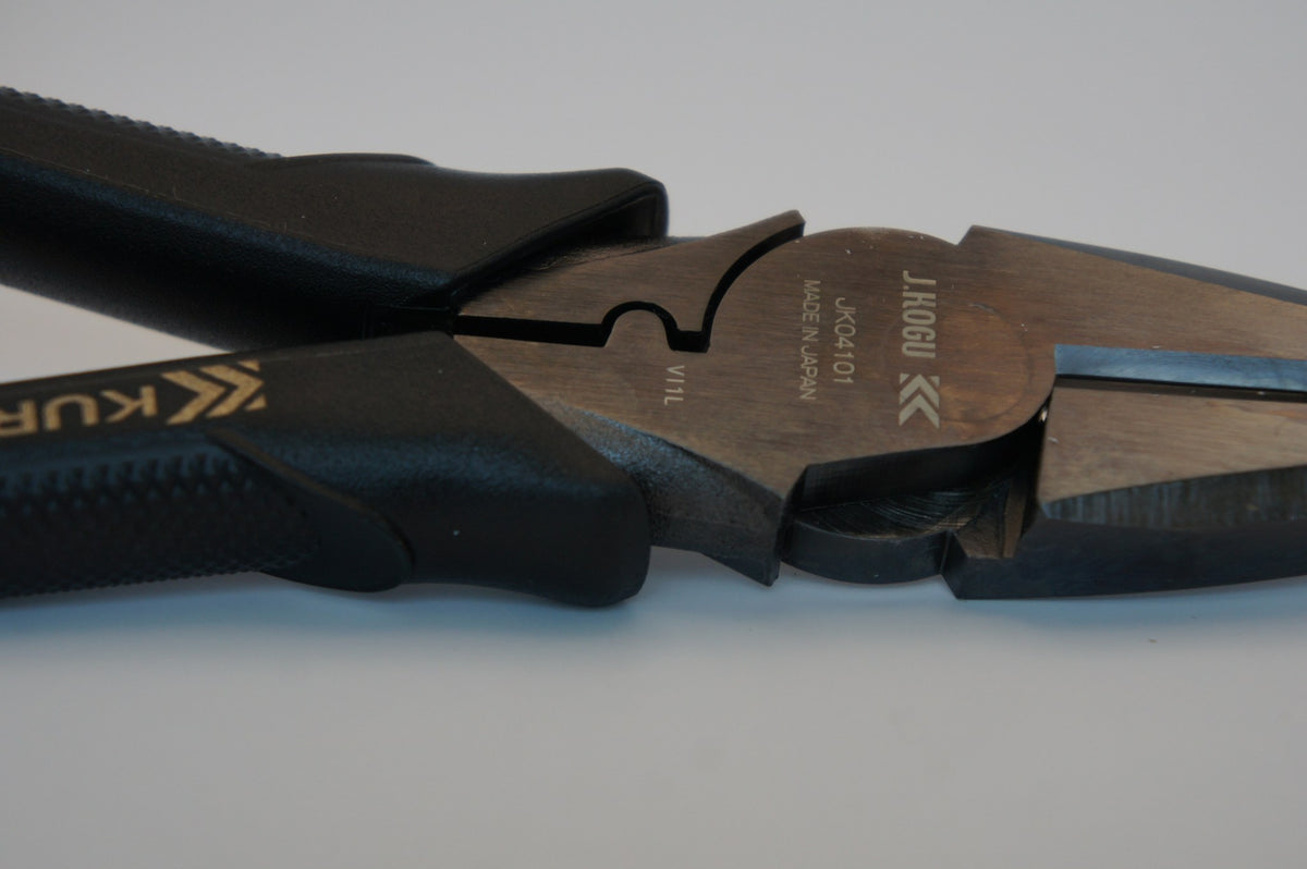 9" High Leverage Lineman's Pliers With Crimping