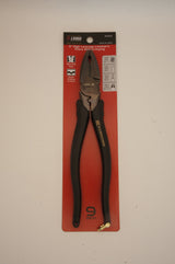 9" High Leverage Lineman's Pliers With Crimping